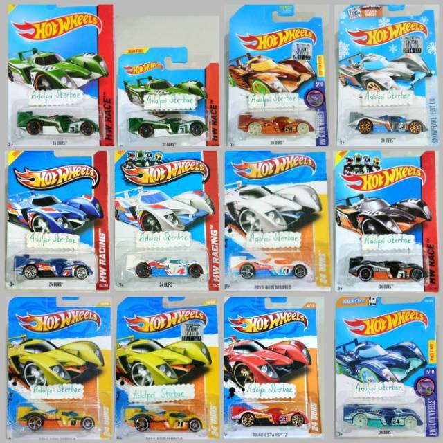 24 ours hot wheels race off