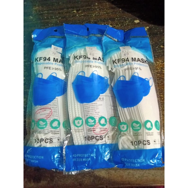 MASKER KF94 4D PUTIH GROSIR TERMURAH