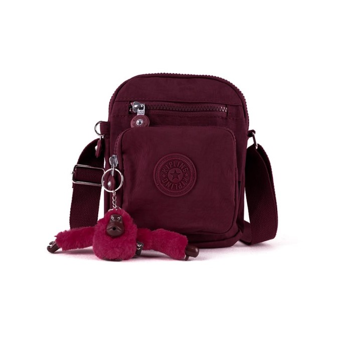 Tas Kipling selempang wanita import / 12188 - MAROON
