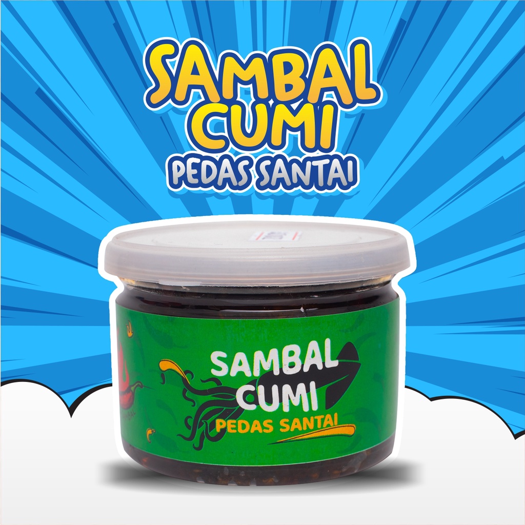 

sambal cumi murah enak dan ori// sambel cumi pedas // sambal baby cumi murah //bumbu cumi//sambal instant pedas halal//makanan pedas//sambal zidna