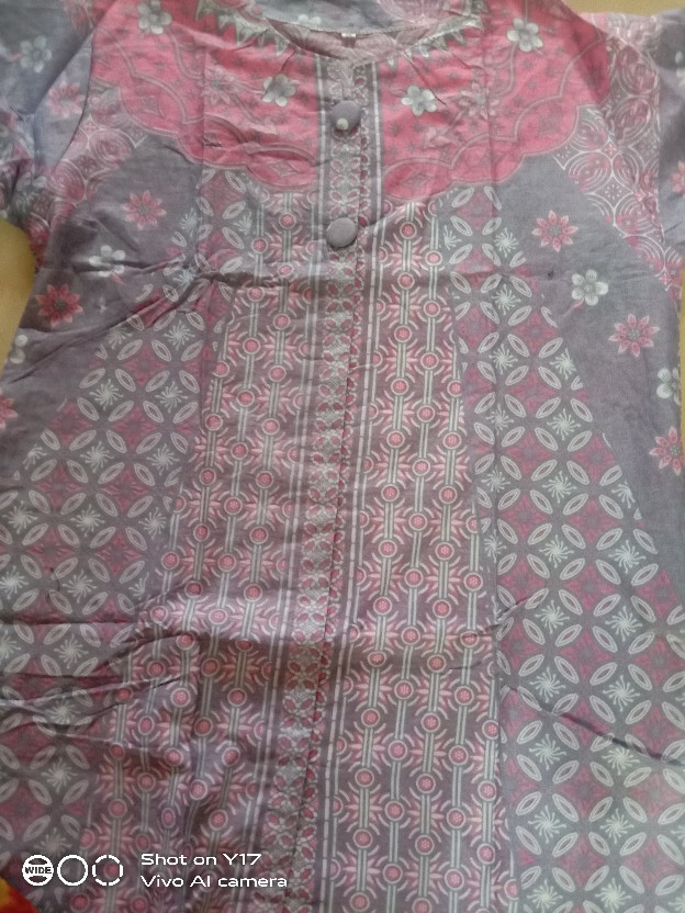 Batik Wanita Tunik Batik Soft Size M L Xl Xxl