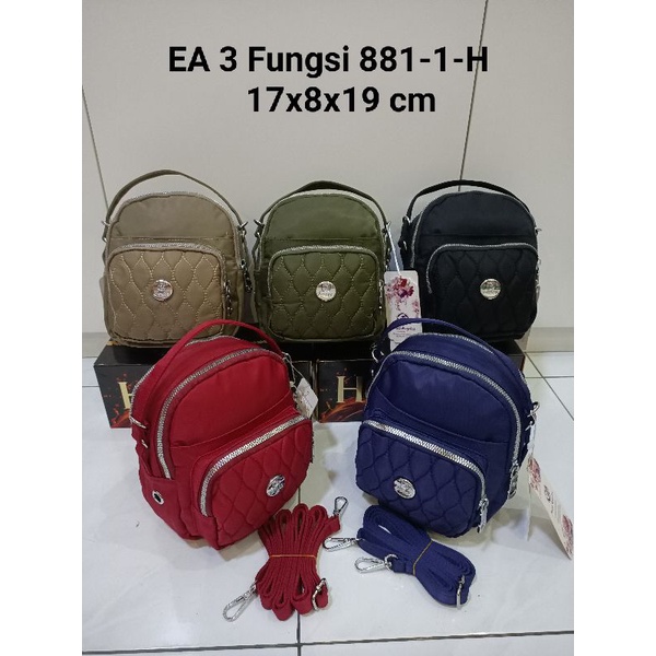 Tas 3 Fungsi ORI Ernes Angeline 881-1-H + Dustbag