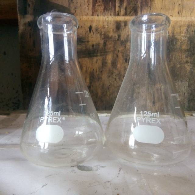 Erlenmeyer flask 125 ml PYREX
