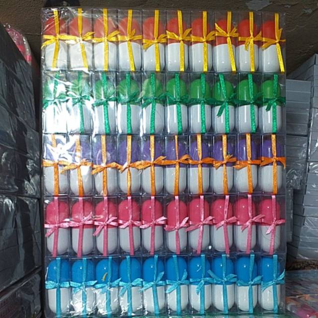 

Souvenir pulpen kapsul kemas mika 100 pcs