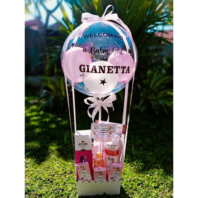 Buket balon bunga wisuda graduation valentine birthday