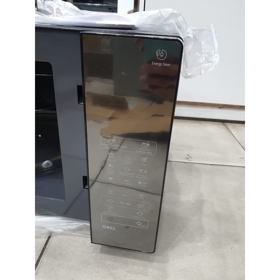 MICROWAVE SHARP R735MT R-735MT MICROWAVE + GRILL Silver/Black