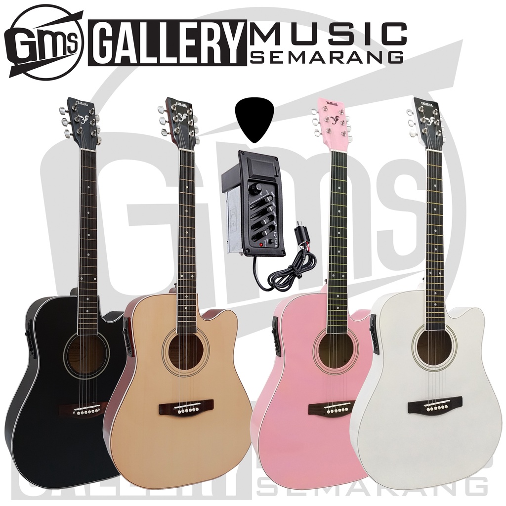 Gitar Akustik Elektrik Custom Standart Bonus Packing Kayu dan Bubble Warp