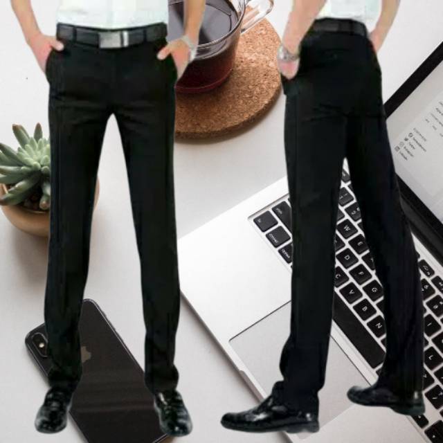 Celana Panjang Kerja Formal Reguler Fit pria/Size 27-38/Kantor/kerja / celanakerja / celanakantor,--