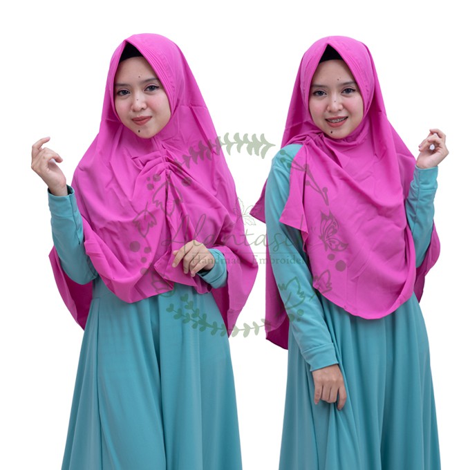 Alantasik - pet antem lipit / hijab daily / khimar instan R.25