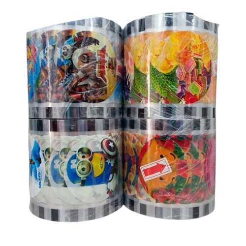 Plastik Cup Seller GSF-30073 / Sealer Cup Tutup Gelas Motif Buah