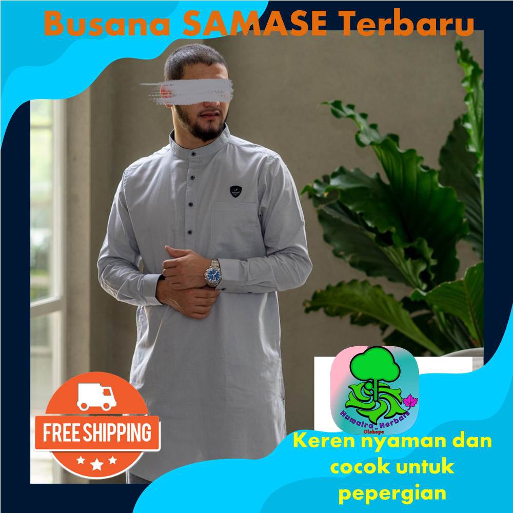 COD - PROMO KOKO KURTA SAMASE - TERBARU, ADEM , NYAMAN, DAN KEREN  ( ABU ABU )