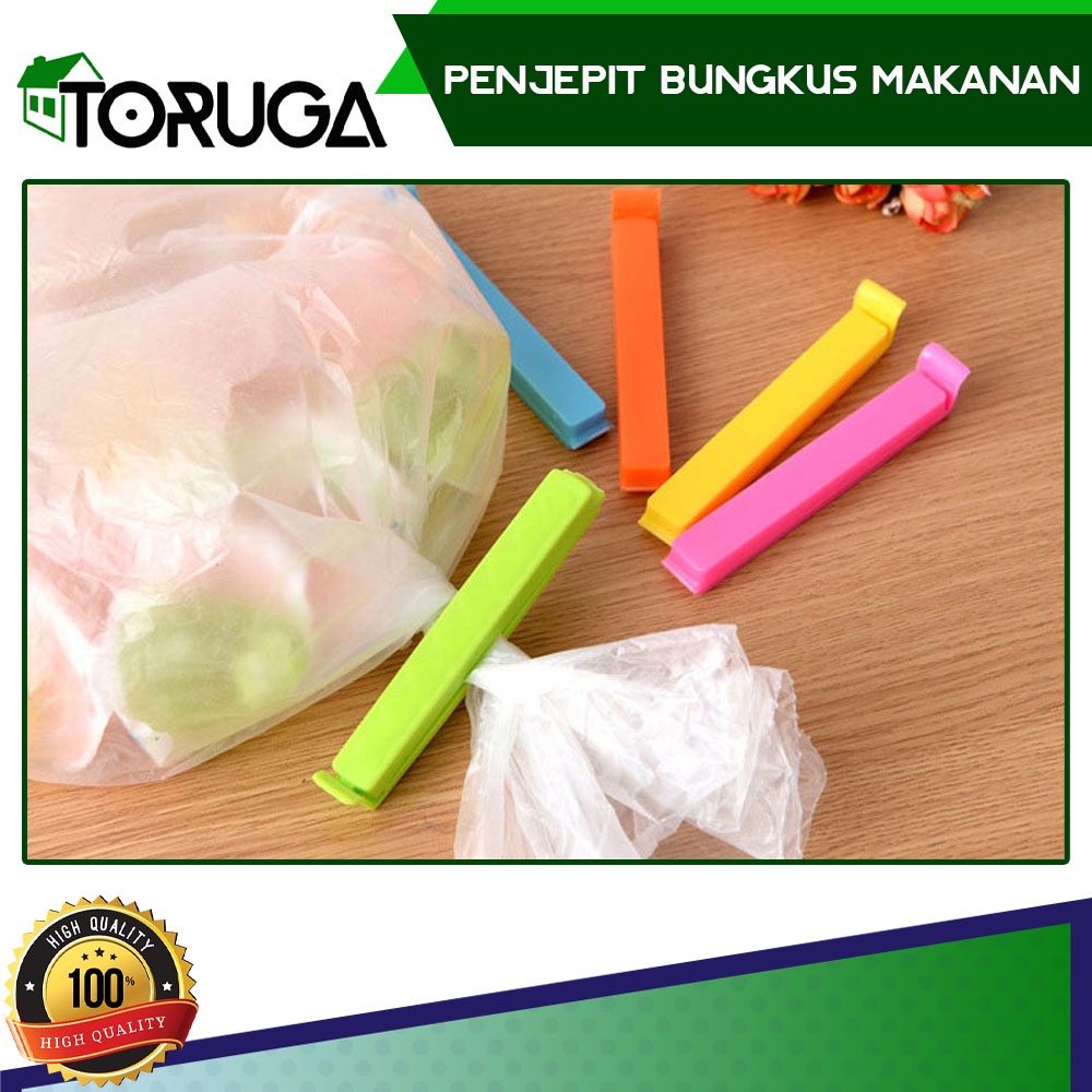 Penjepit Plastik Kemasan Klip Segel Makanan Cemilan Food Seal Snack Sealer