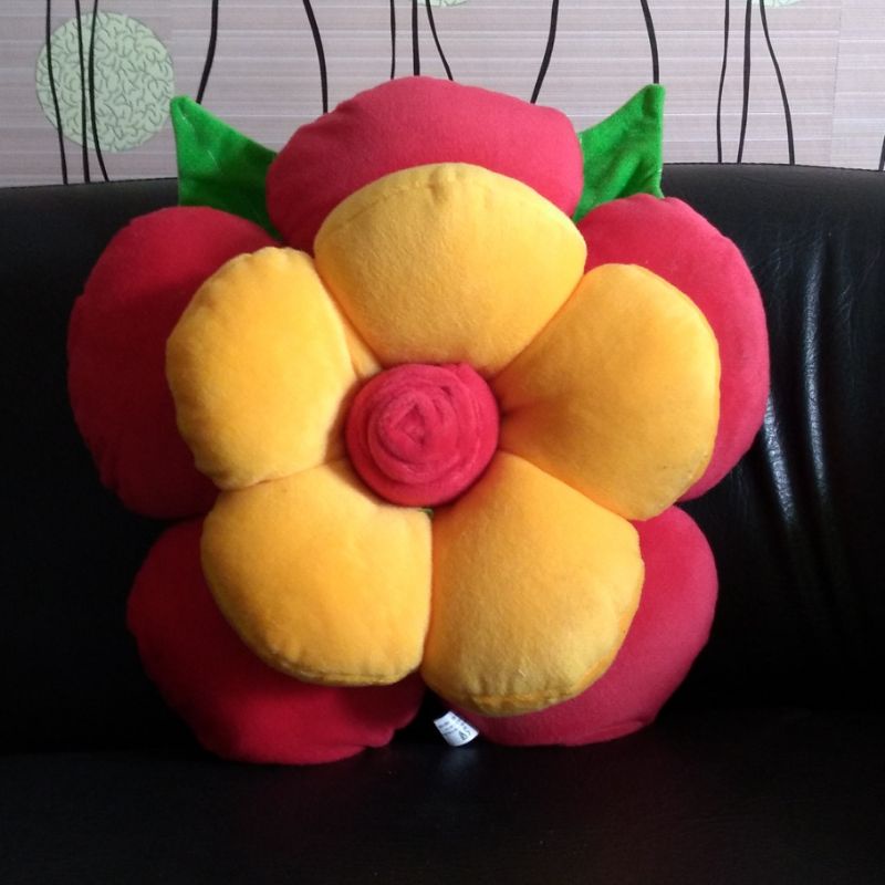 bantal sofa mawar bantal bunga cantik/bantal bunga mawar