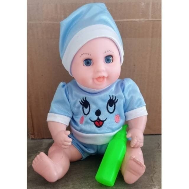 mwn.toys Boneka Lovely Baby / Bayi Bersuara No.B 760