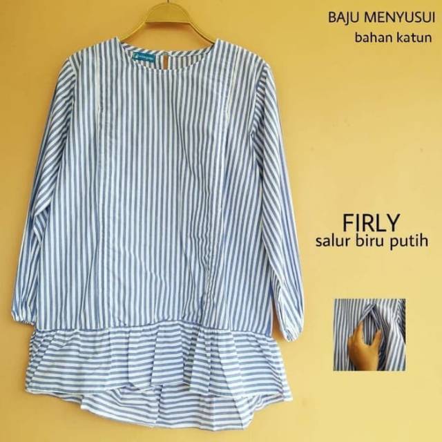 MAMIGAYA Baju Menyusui FIRLY Blouse  Menyusui Nursing Wear