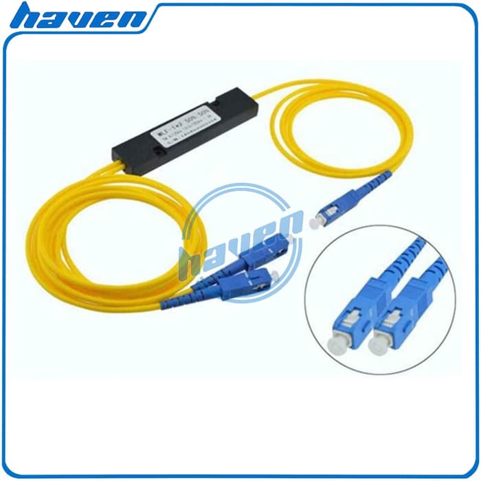 Passive splitter / pasif spliter 1:2 fiber optic splitter