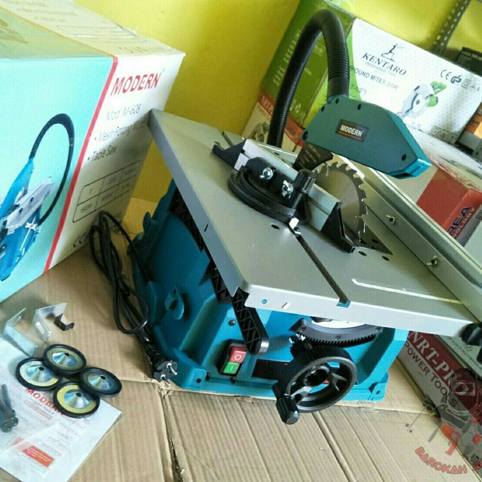 MODERN TABLE SAW 8&quot; / MESIN GERGAJI KAYU MEJA MEJA M608