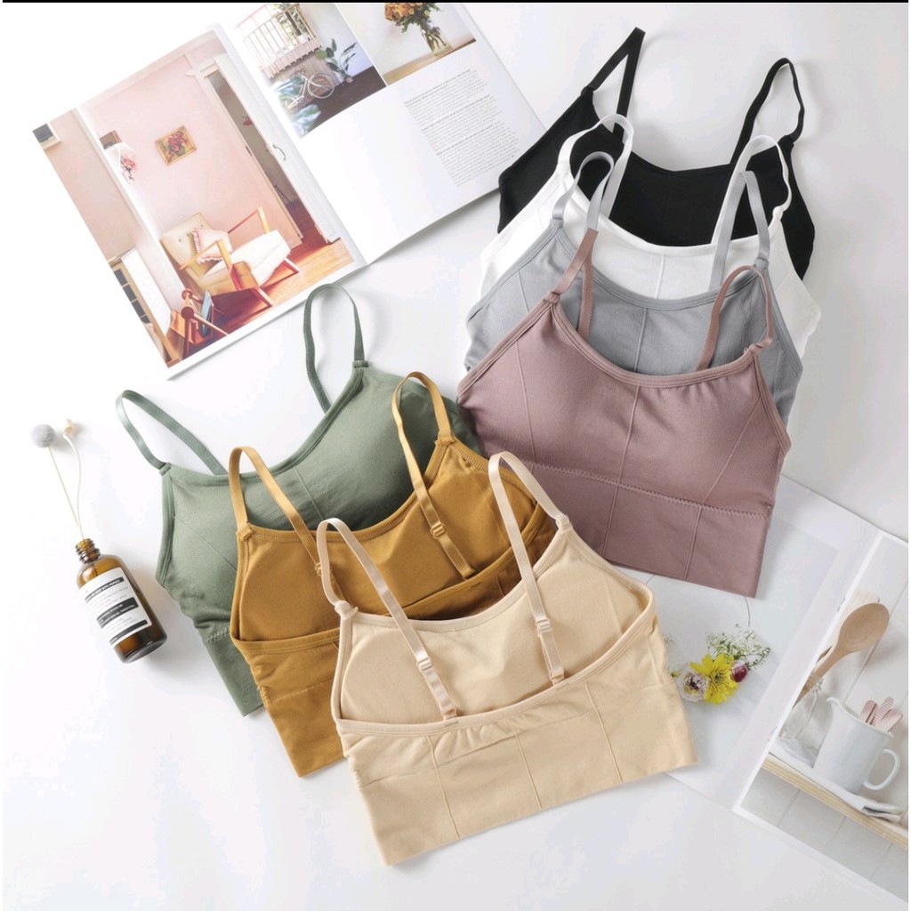 DILAPAKKU-Sport Bra BH Olahraga Pakaian Dalam Wanita Bra bh sport yoga gym lari Cod-2