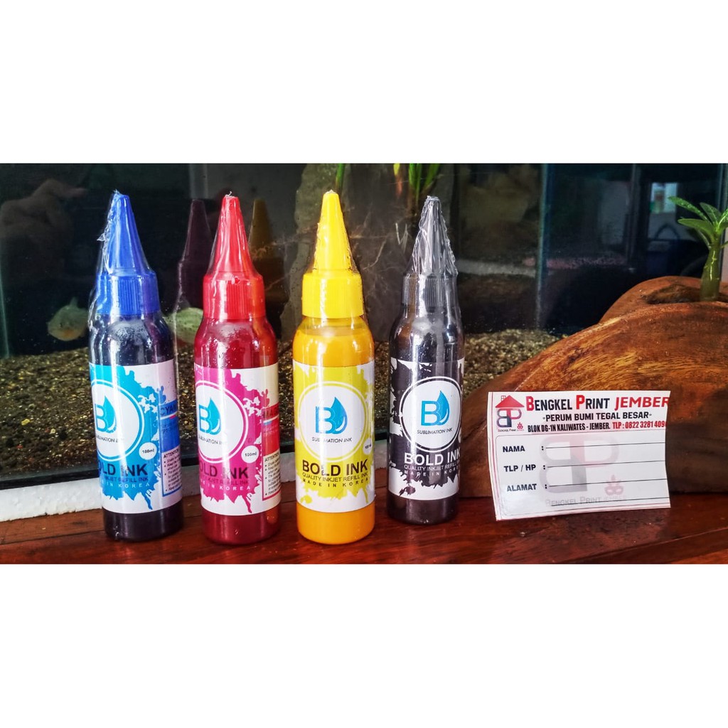TINTA SUBLIM CMYK