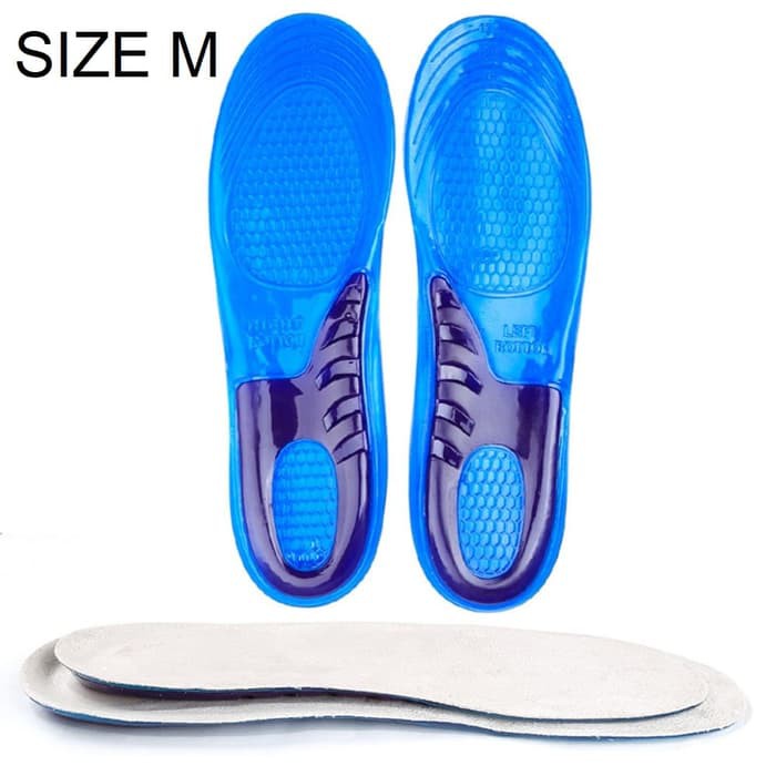 SILICONE GEL INSOLE, SHOES PAD - SOL SILIKON PAD SILICON SEPATU