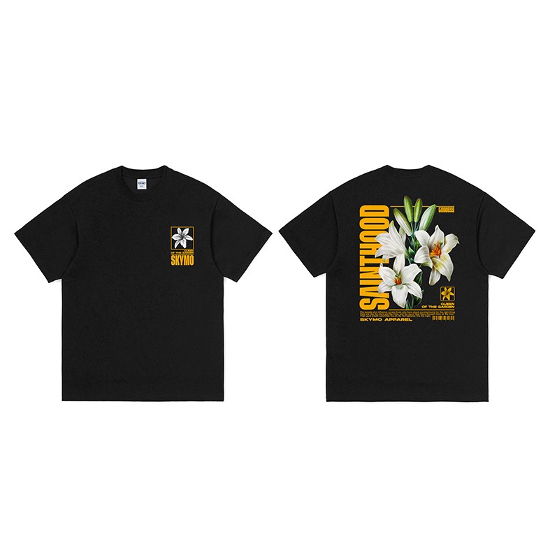 Skymo Apparel Tshirt Sainthood Black