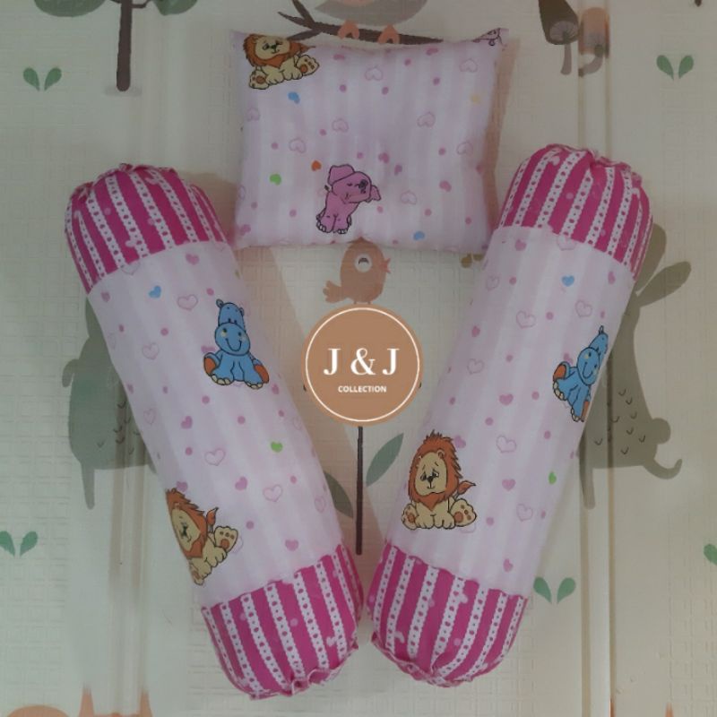 Bantal Peyang +Guling Bayi Set