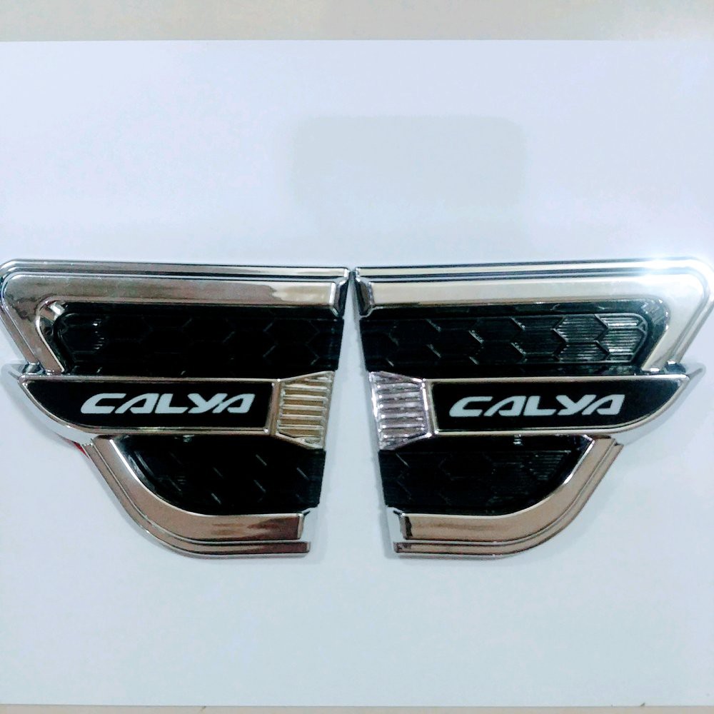 side ventilator emblem samping air flow samping MOBIL logo toyota calya