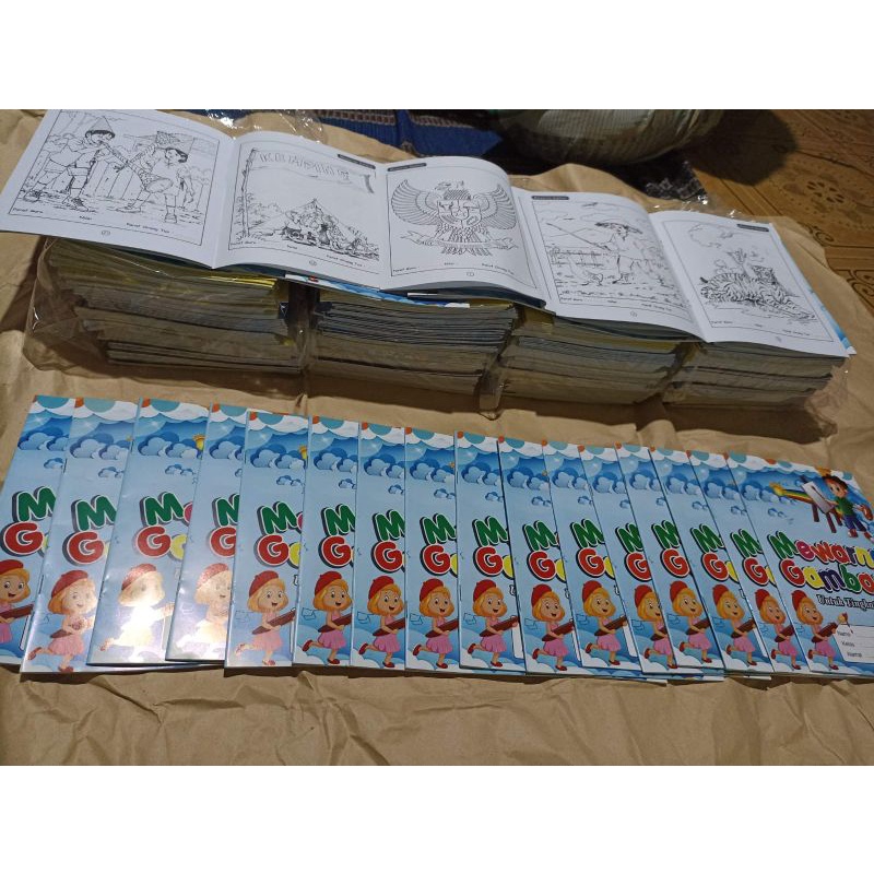 

BUKU MEWARNAI GAMBAR UNTUK SD/MI KELAS 1/2&3