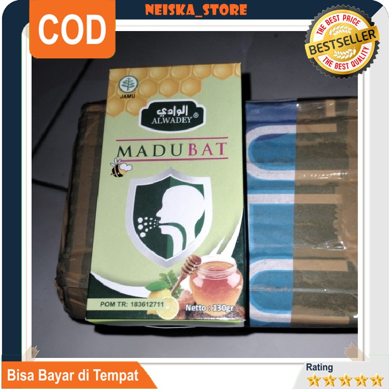 

MADUBAT - Madu Batuk Alwadey Netto 130gr Madu Buat Meredakan Gejala Batuk, Radang Gatal Tenggorakan