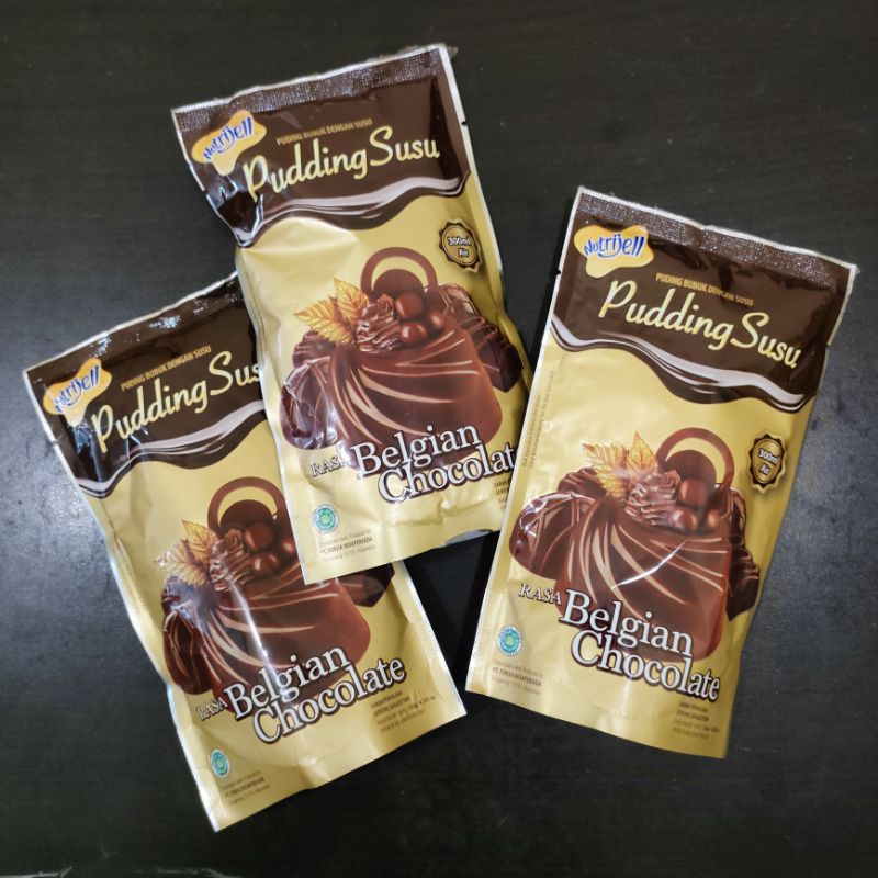 

NUTRIJEL NUTRIJELL PUDING SUSU BELGIAN COKLAT 130 GR - 1 SACHET