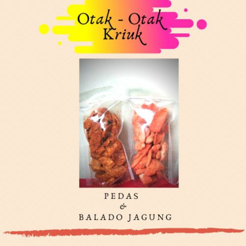 

KERIPIK OTAK OTAK PEDAS