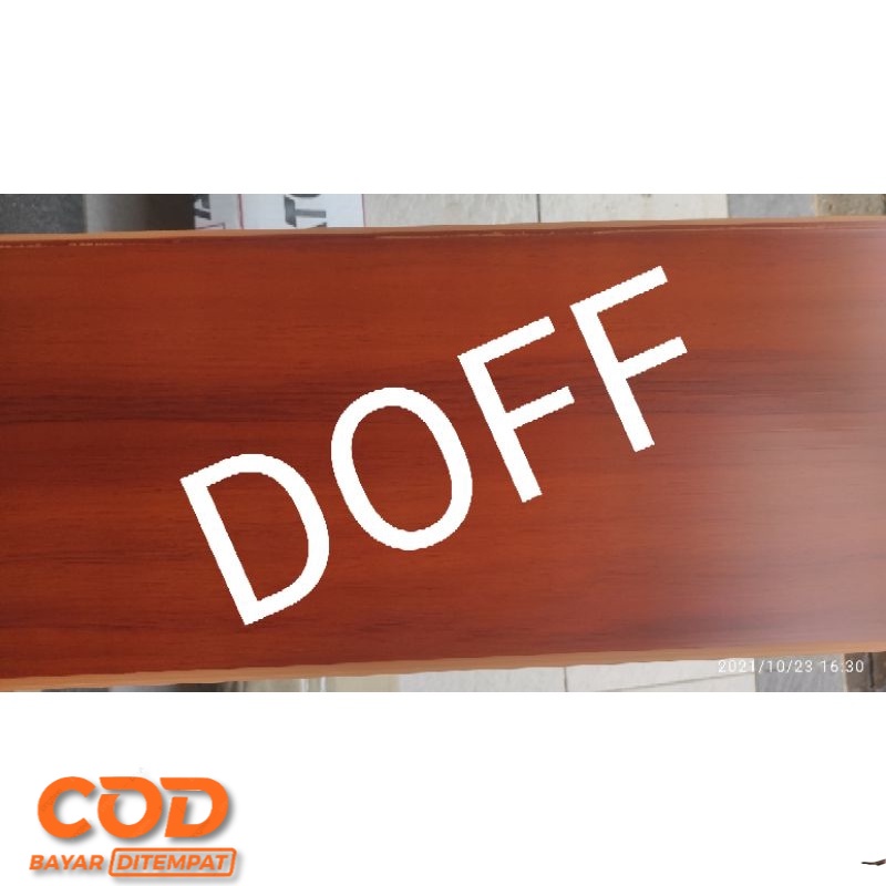 Plafon Pvc Kayu Doff