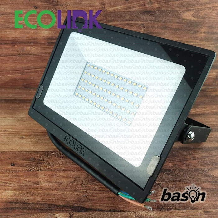 ECOLINK FL007 50W - Lampu Sorot LED Floodlight - IP65 Outdoor