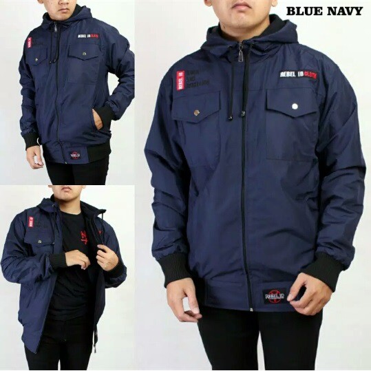 Jaket Parka Parasut Pria