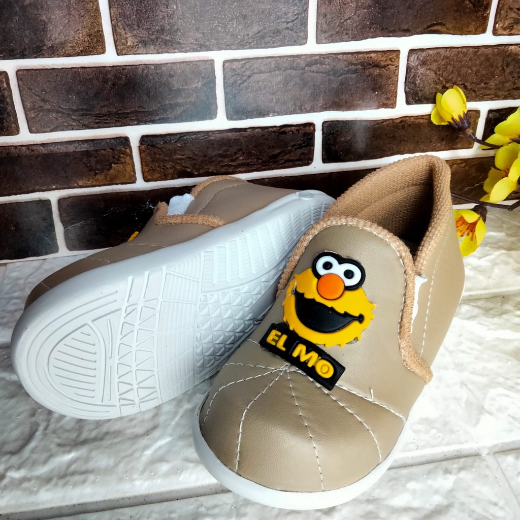 mandirishoesstore-SEPATU ANAK SNEAKER ELMO BUNYI UNTUK USIA 1 2 TAHUN CAY43