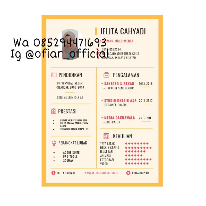 

Jasa Pembuatan CV