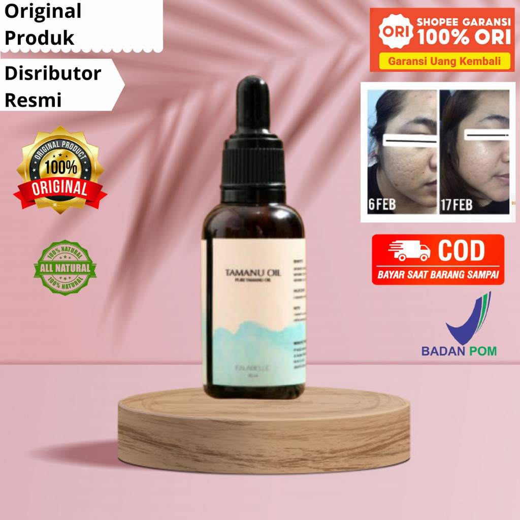 Tamanu Oil Original Falabelle 30ml 100% Pure Alami Untuk  