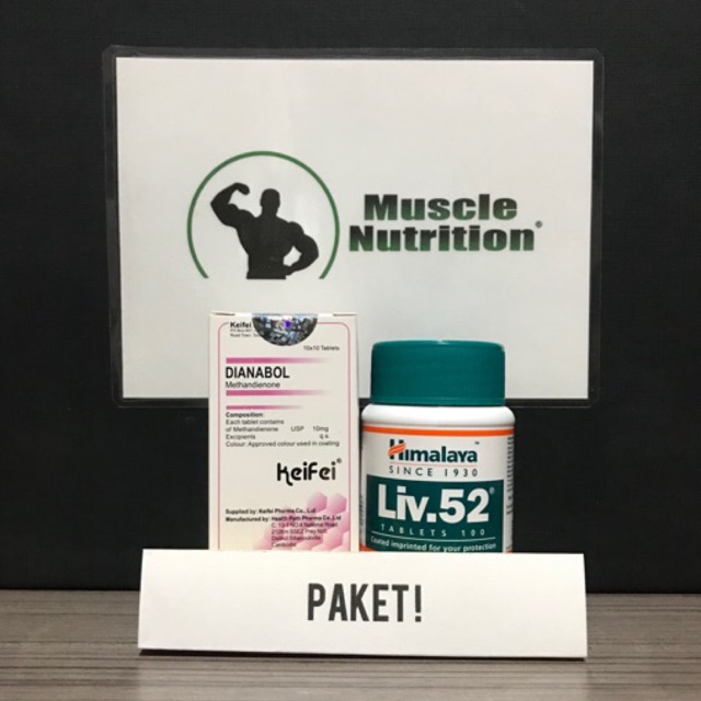 Paketan Keifei Pharma Dianabol 100 tabs + Himalaya Liv.52 / Liv52 / Liv 52 100tabs Dibol