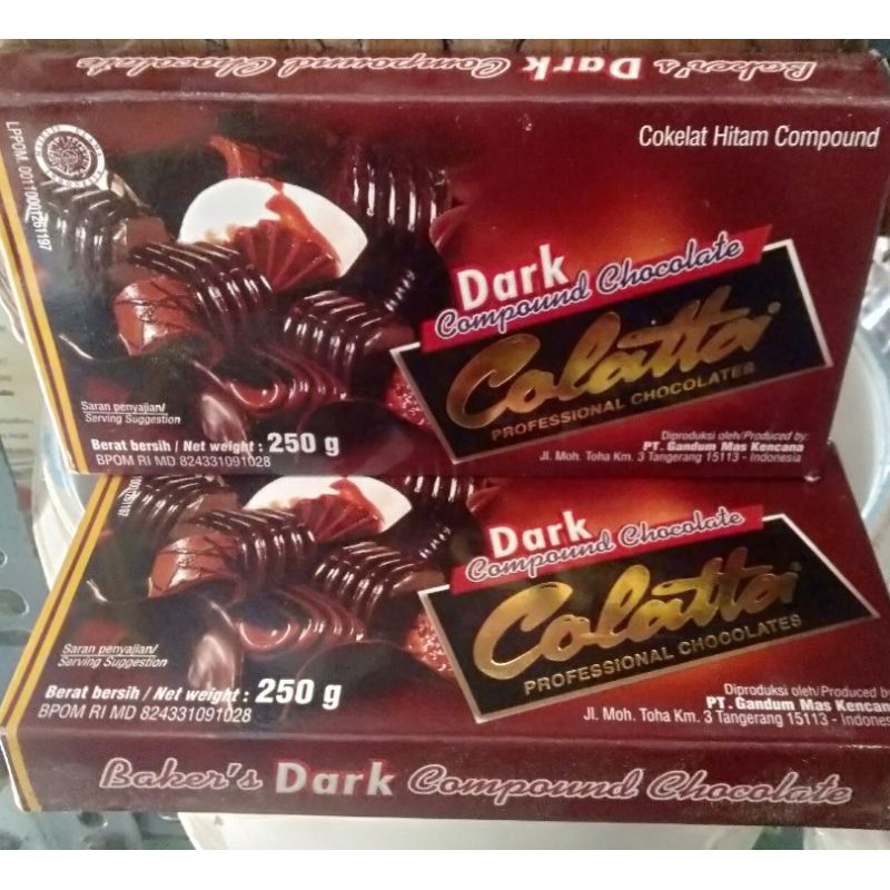 

dark colatta 250 gr