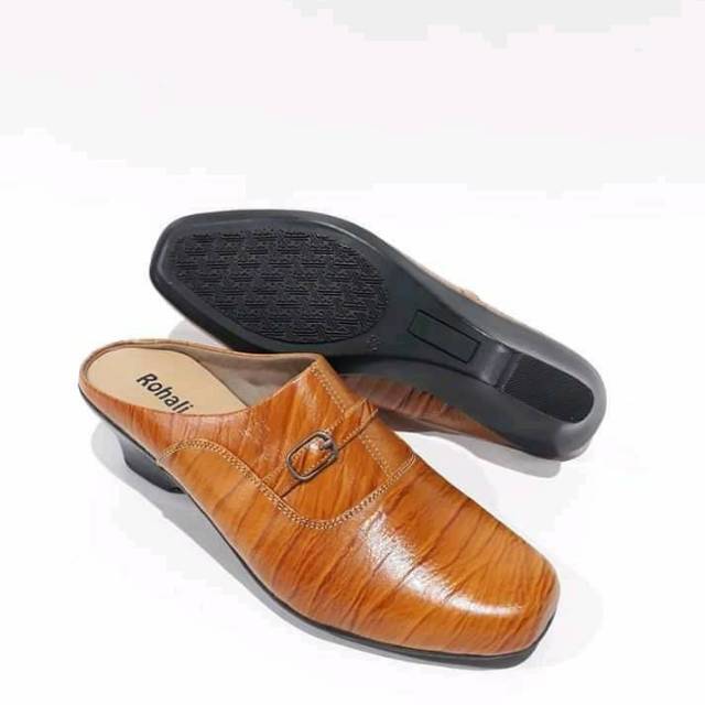 Sepatu wanita bustong kulit rohali