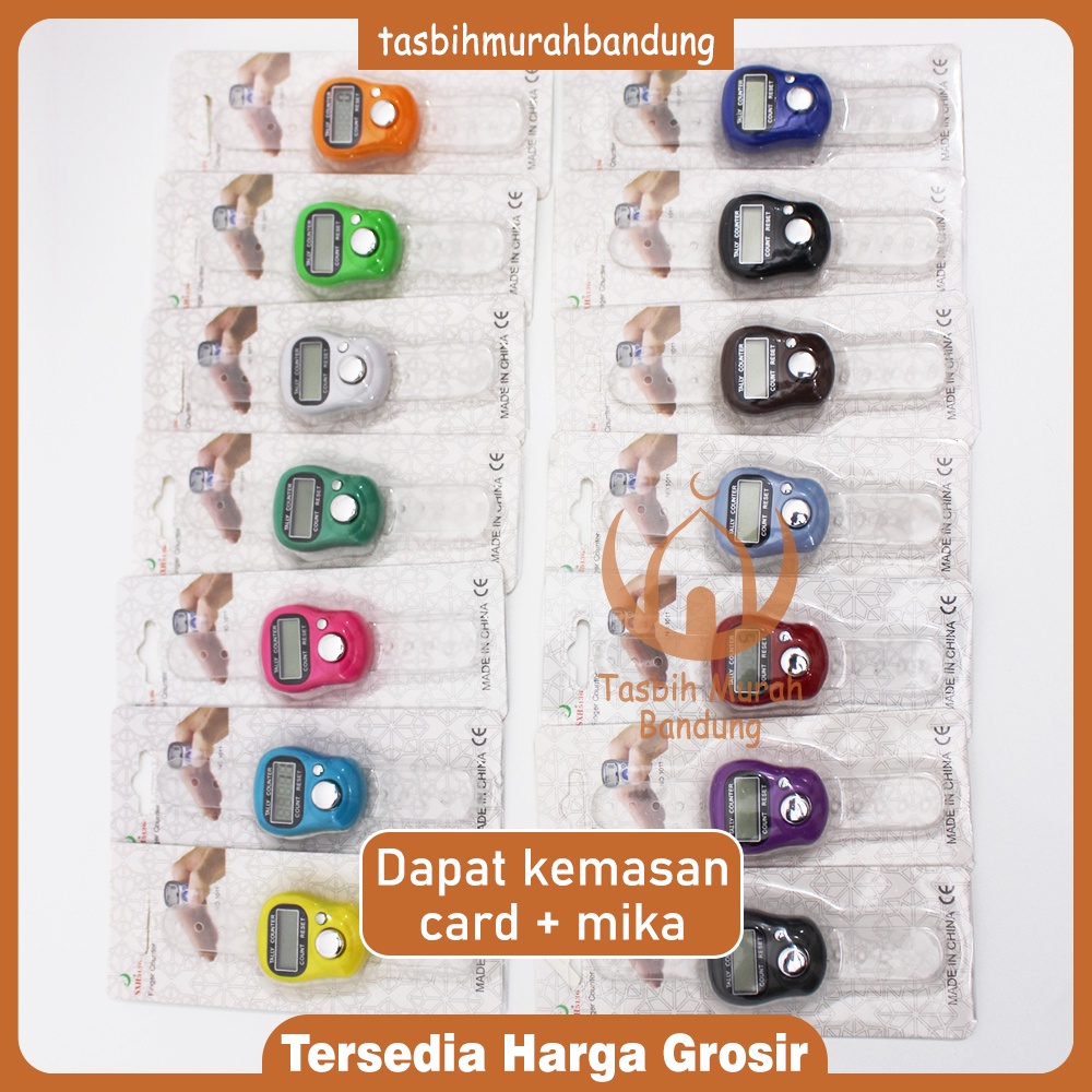 Tasbih Digital Electric Mini Kemasan Mika + Card
