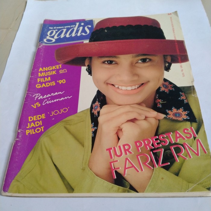 Majalah Gadis no. 34 tahun 1991