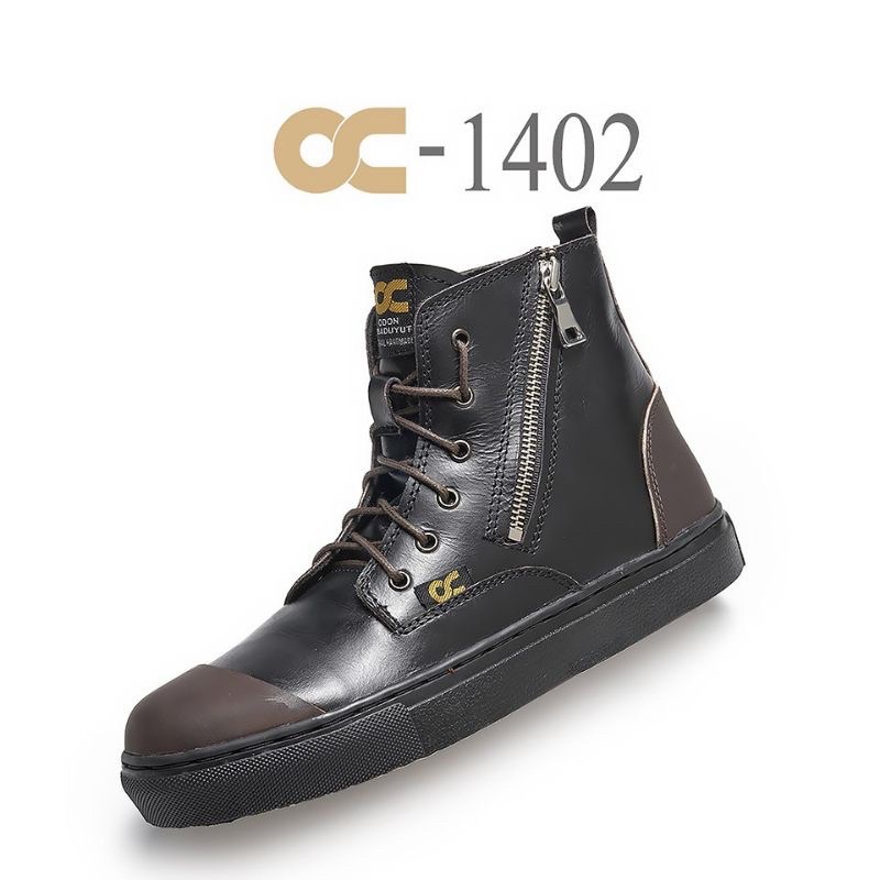 Sepatu Boot Casual Kulit Asli OC-1402