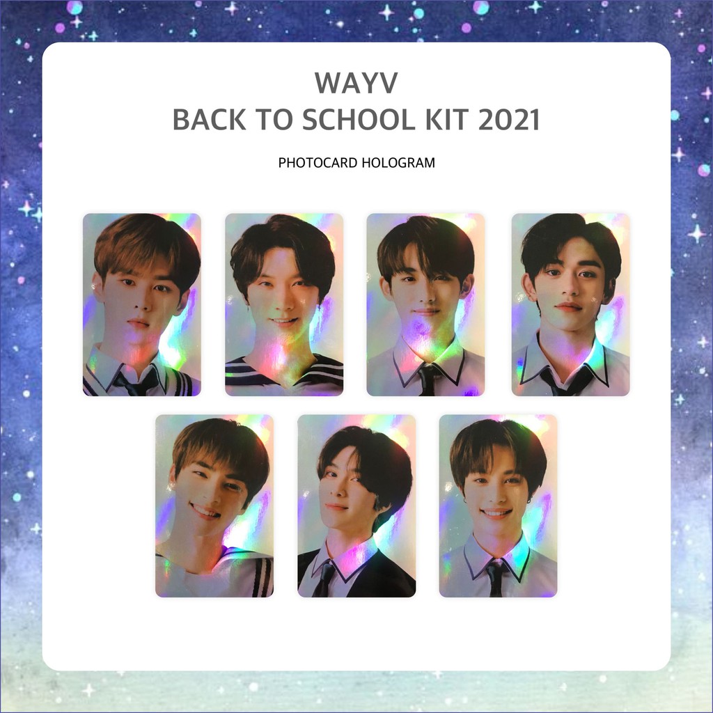 PHOTOCARD HOLOGRAM NCT WAY V