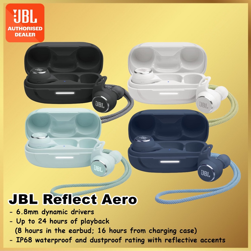 JBL Reflect Aero True Wireless TWS Noise Cancelling In-Ear Headphones