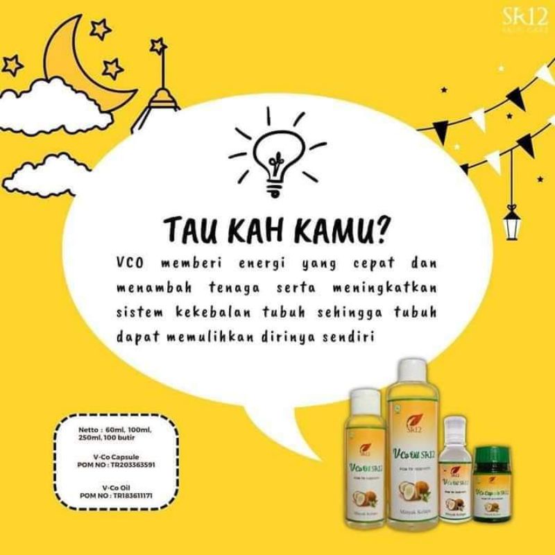 SR12 VCO Virgin Coconut Oil - 100% Pure Minyak Kelapa Murni - Minyak Serbaguna