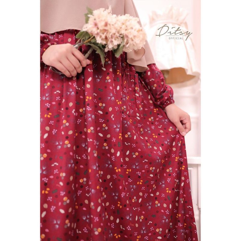 Ditsy preloved eira deepred