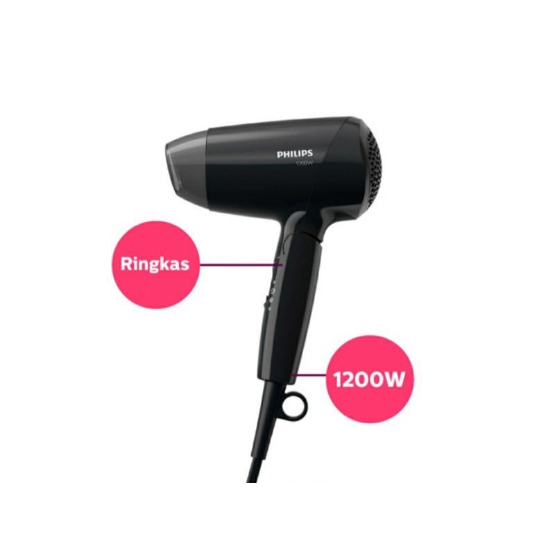 PHILIPS Essential Care BHC010/12 Hair Dryer BHC010 (100% ORI)