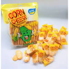 [JUMBO] Ten Ten Cheese Corn / Original 230gr / Biskuit Crackers Rasa Jagung Keju Jumbo Tenten Beras Bin Bin