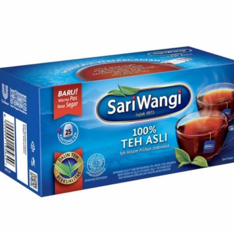 

sariwangi teh celup teh wangi isi 25